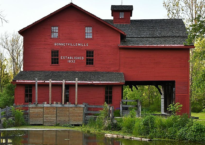 Bonneyville Mills in Bristol, Indiana