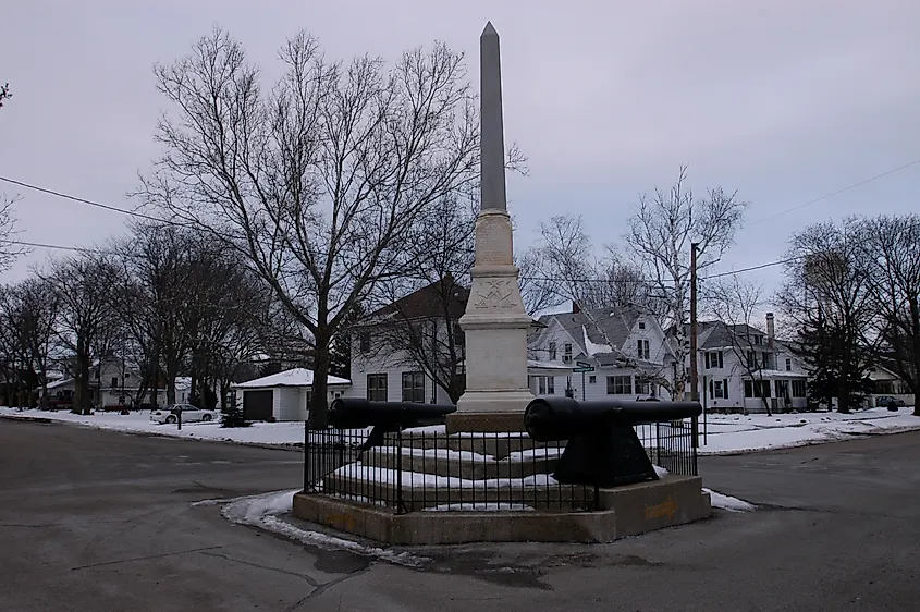 Soldiers' Monument of Byron, Illinois.
