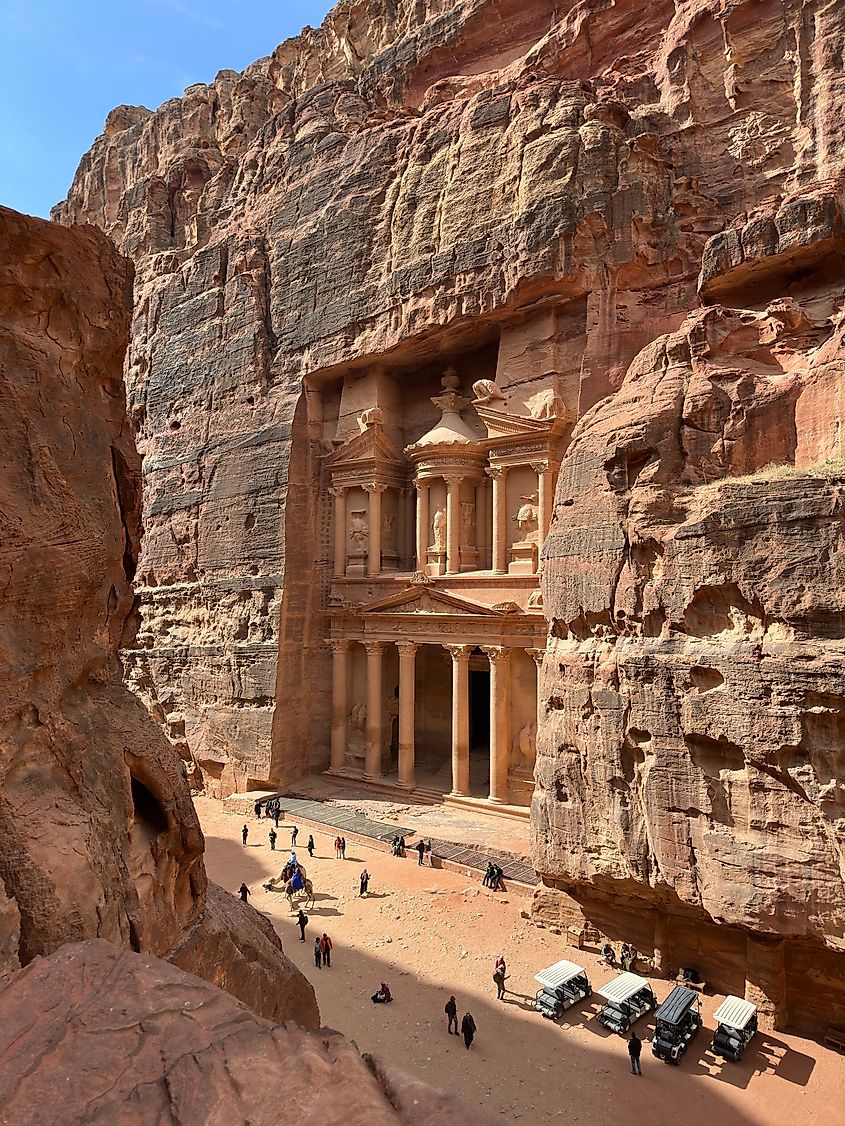 The Treasury, Petra, Jordan. 