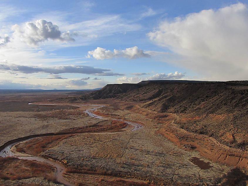 Jemez River near Santa Ana.