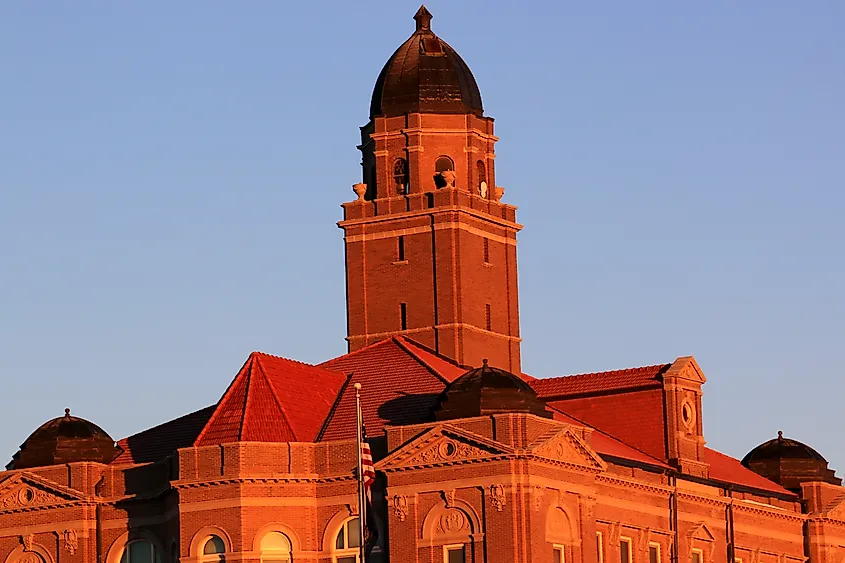 Wahoo, Nebraska, courthouse.