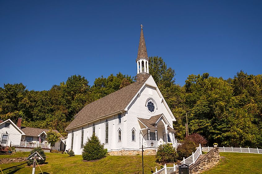 A beautiful chapel in French Lick, Indiana.