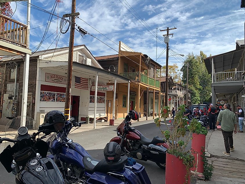Downtown Locke, California.