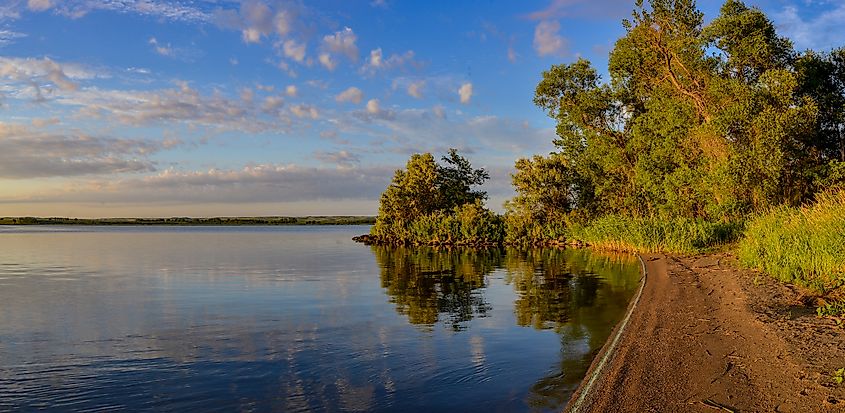 Lake Pocasse in Pollock, South Dakot