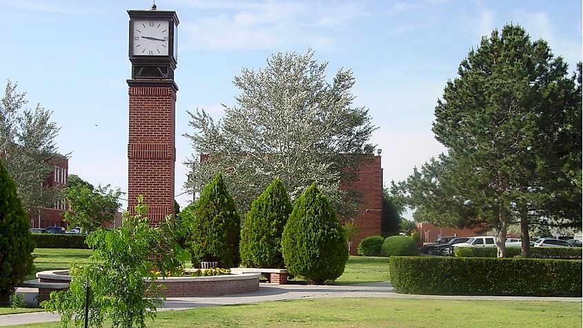 Oklahoma Panhandle State University, Goodwell, Oklahoma USA.