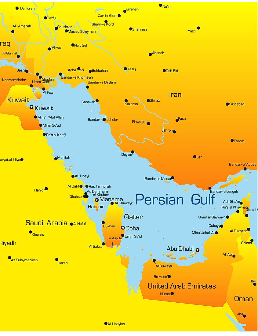 Persian Gulf cities