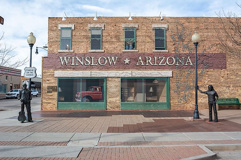 Standin' on the Corner Park in Winslow, Arizona