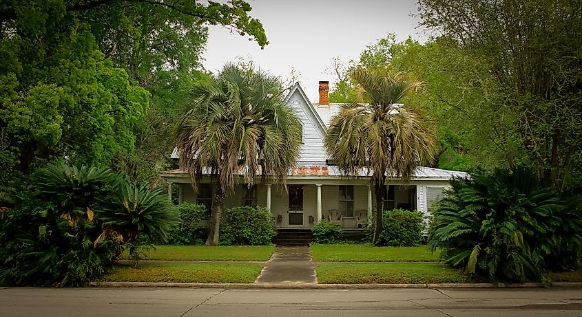 Old building in Monticello, Florida