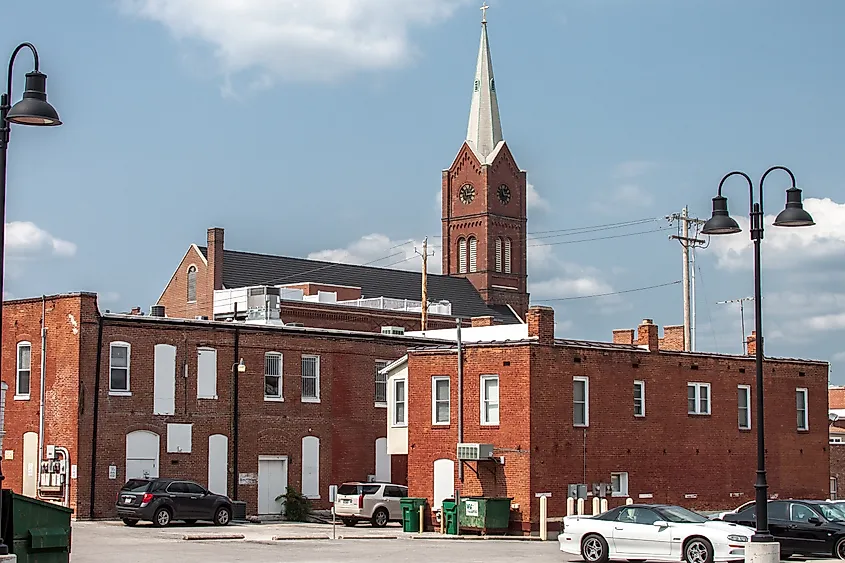 St. Francis Borgia Catholic Church in Washington, Missouri
