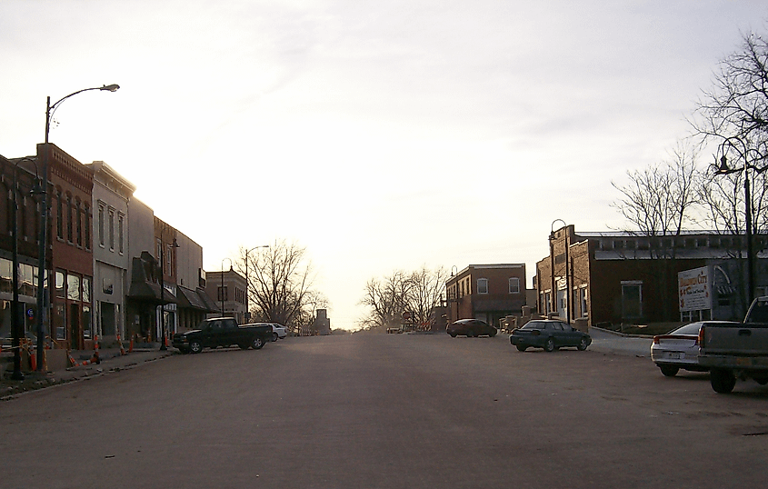 Baldwin City in Kansas.