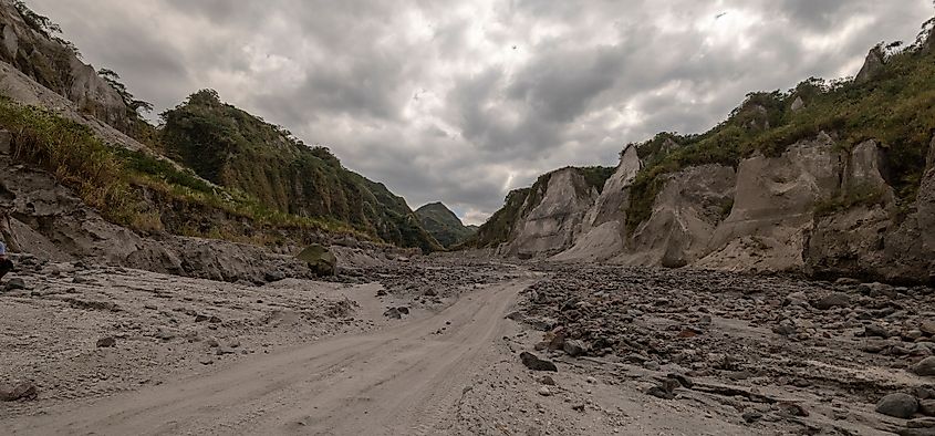 Lahar Sediments at Mount Pinatubo