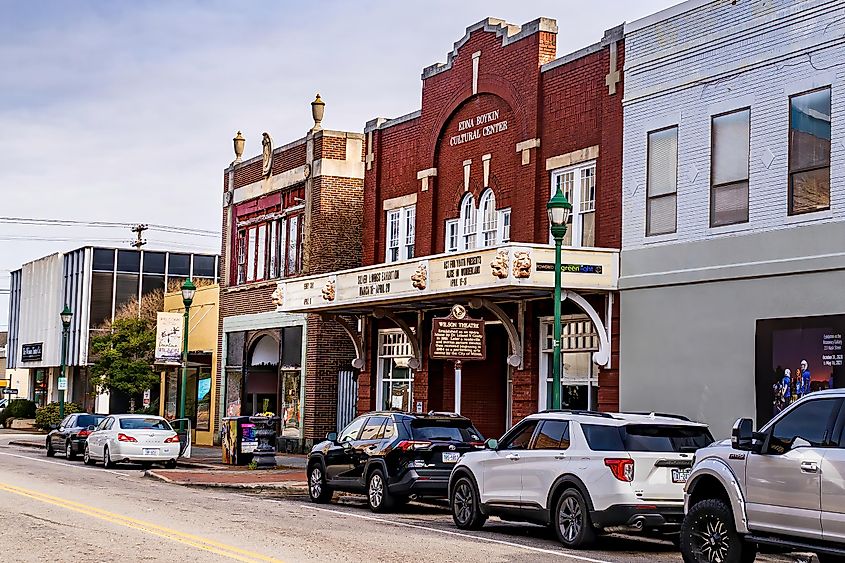 Wilson, North Carolina: The Wilson Theater Downtown is Now the Boykin Cultural Center.