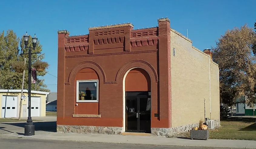 Edinburg State Bank building. 