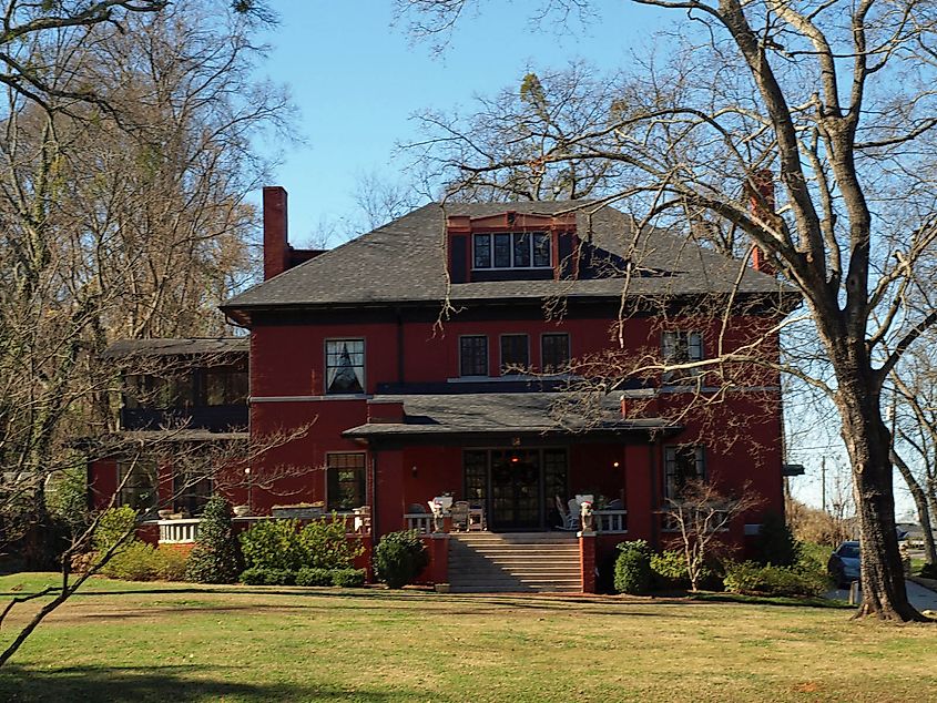 Glen Iris Park in Birmingham, Alabama, part of the Glen Iris Park Historic District.