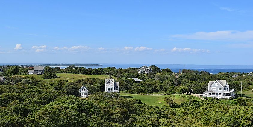 New Shoreham Mohegan Bluffs Block Island Rhode Island