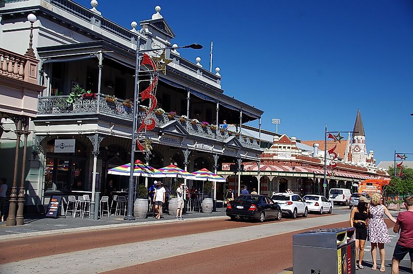 Downtown Fremantle, Western Australia.