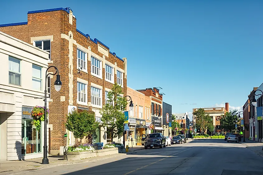 Downtown St Catharines Ontario