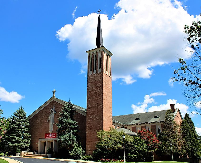 Holy Redeemer Catholic Church in Kensington, Maryland.