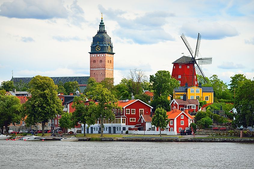 The town of Strängnäs, Sweden.