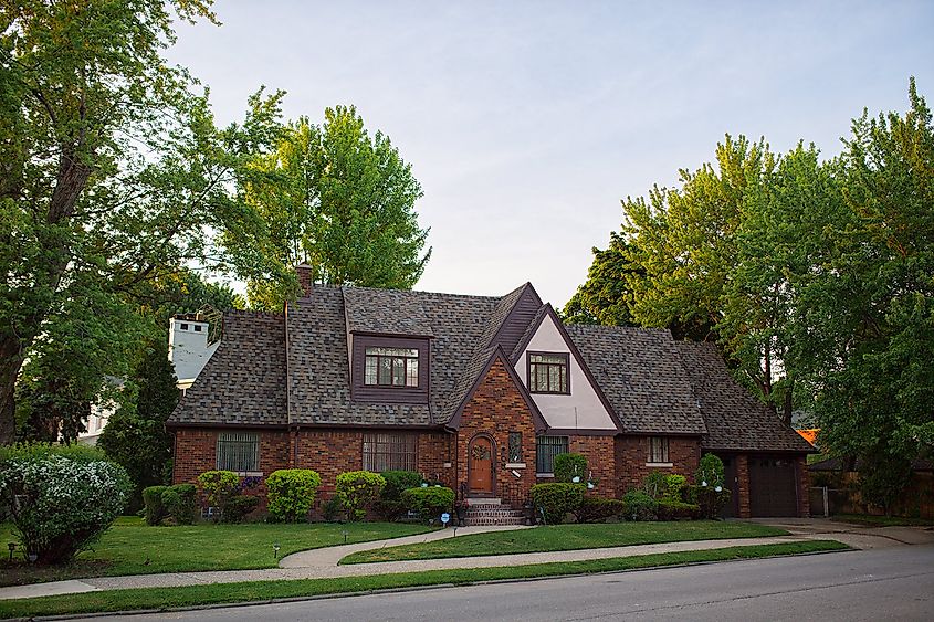 A beautiful home in East English Village, Detroit, Michigan