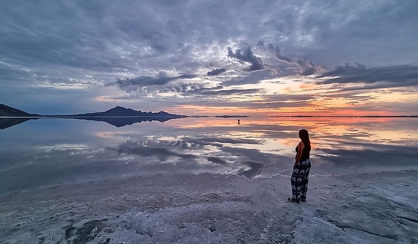 Bonneville Salt Flats, Wendover, Western Utah.