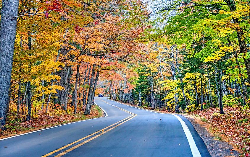 US-41 in Copper Harbor, Michigan