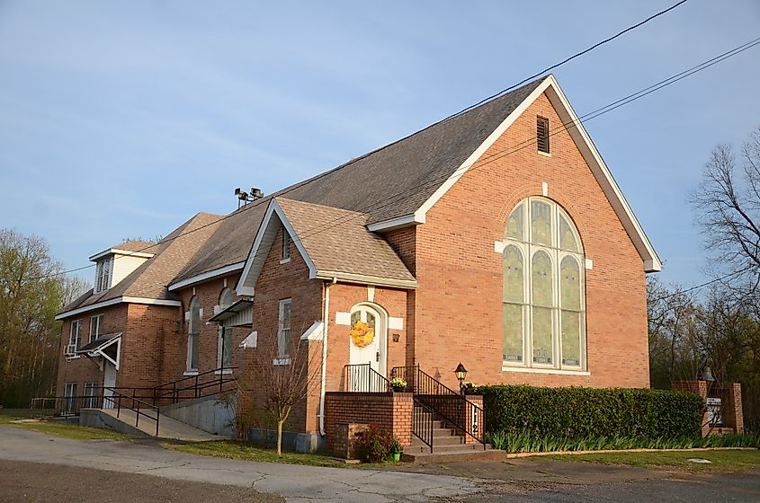 First United Methodist Church in Lockesburg, Arkansas.