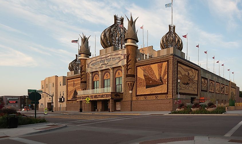 The Corn Palace in Mitchell, South Dakota