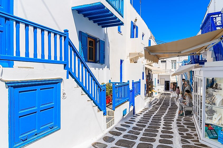 The Greek islands, a major draw for visitors.