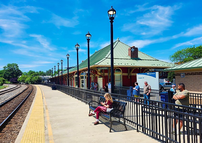 Train Station in Culpeper, Virginia