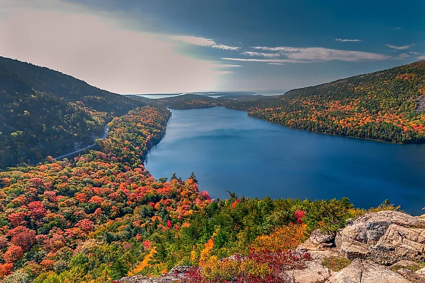 Autumn in Acadia National Park, Maine