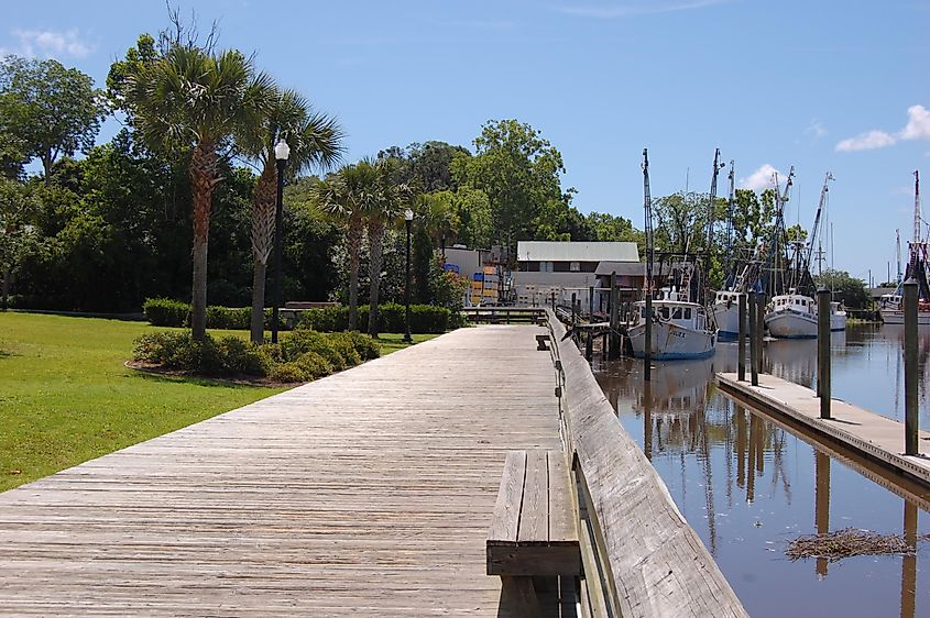 Waterfront Park in Darien, Georgia