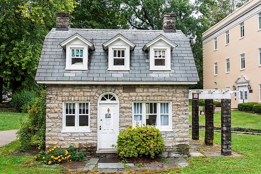 The Little House in Shepherdstown, West Virginia.