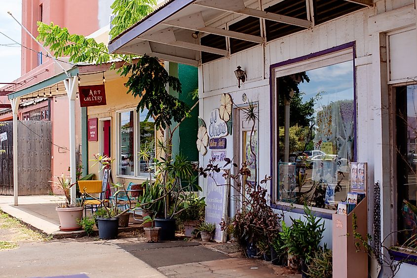 Downtown Hanapepe, Hawaii