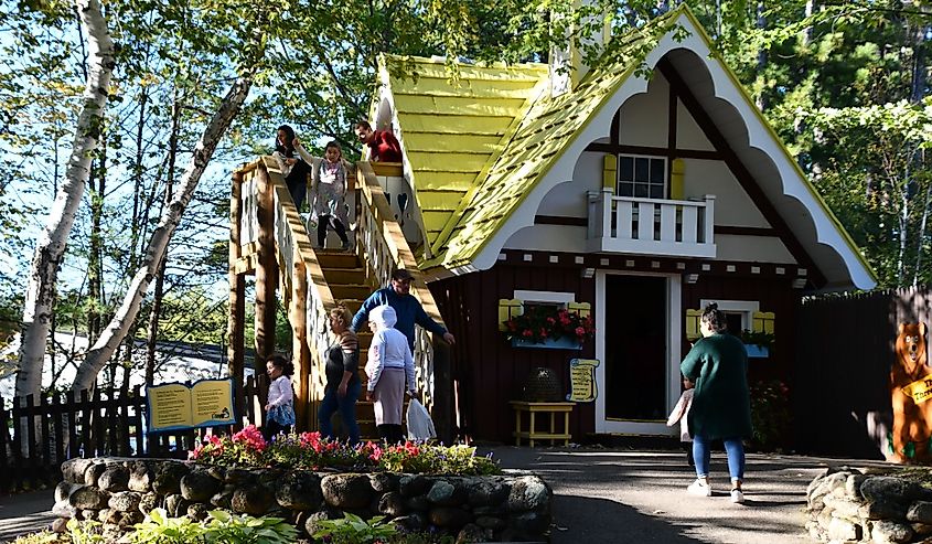 Story Land amusement park in Glen, New Hampshire