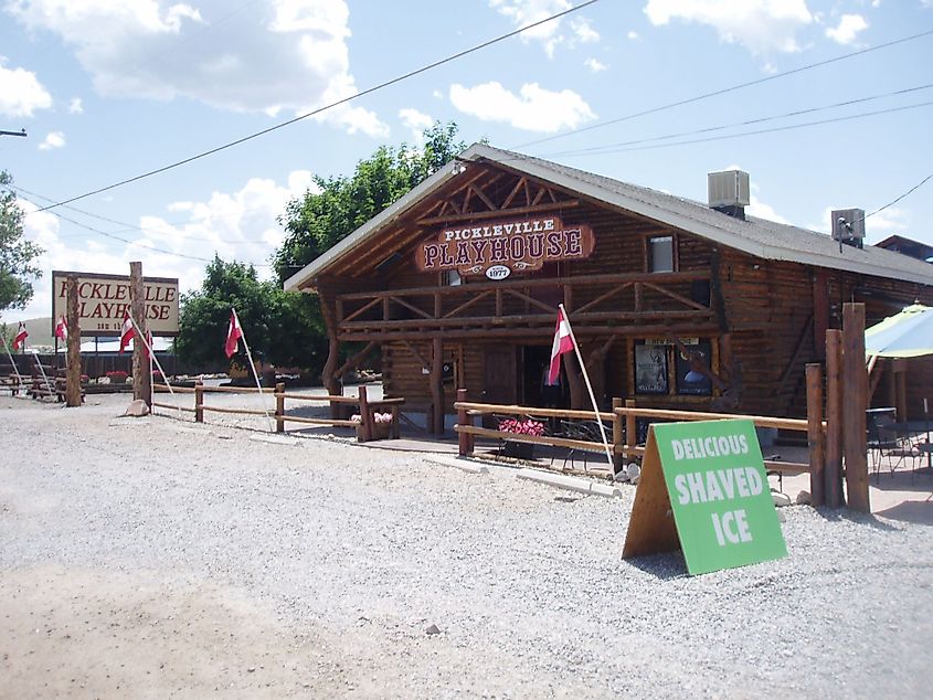 Pickleville Playhouse - a musical theater in Garden City, Utah, on the banks of the Bear Lake