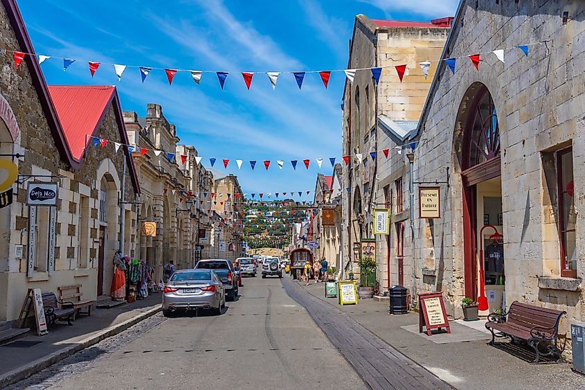 Victorian Precinct at Oamaru, New Zealand.