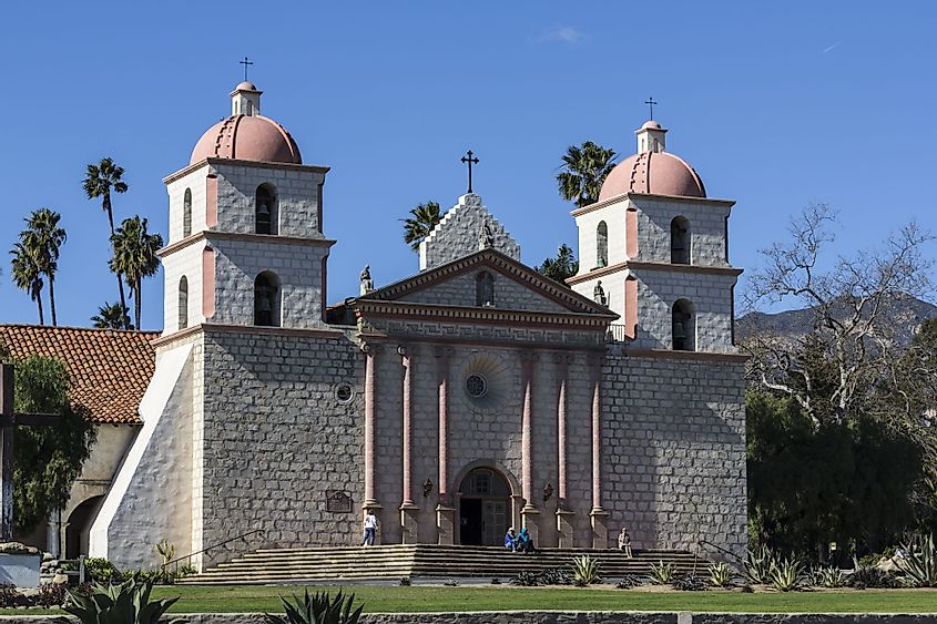 Mission Santa Barbara in Santa Barbara, California