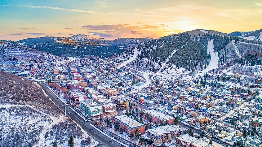 Downtown Park City, Utah.