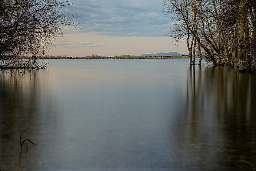 Lake Lowell, Deer Flat National Wildlife Refuge, Nampa, Idaho.