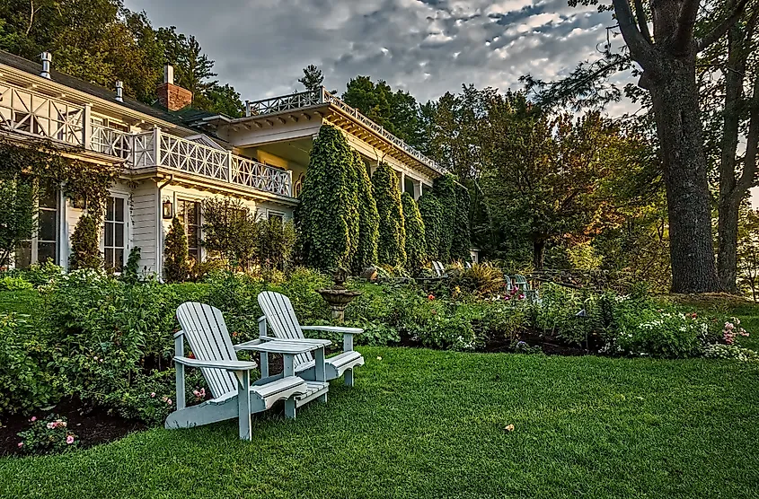 Historic Inn in North Hatley in Quebec's Eastern Townships