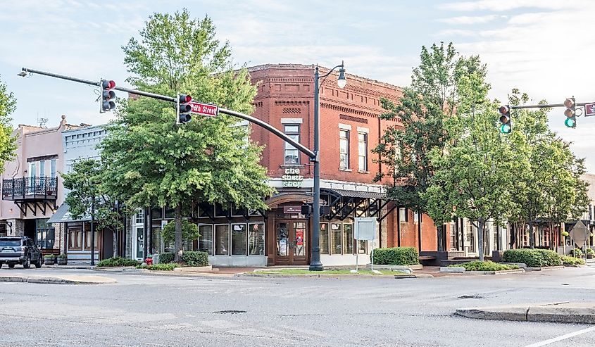 The Shirt Shop, Tuscaloosa, Alabama.