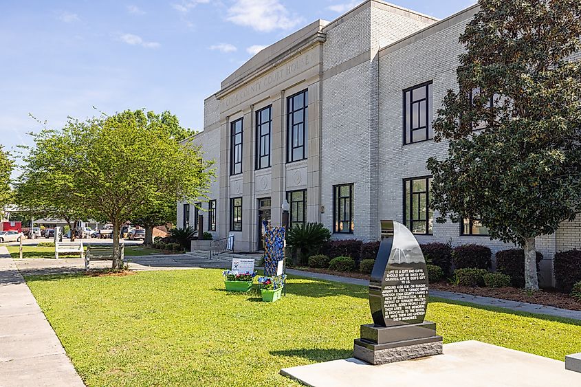 Adel, Georgia. The Cook County Courthouse