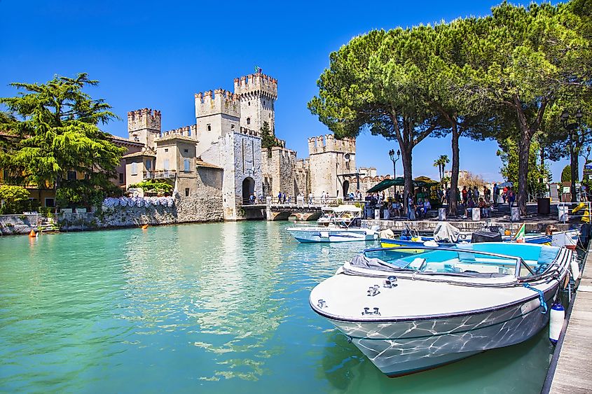 Lake Garda castle