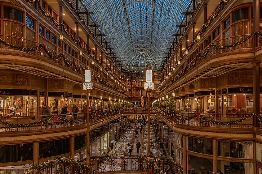 The Arcade Cleveland in Cleveland, Ohio.