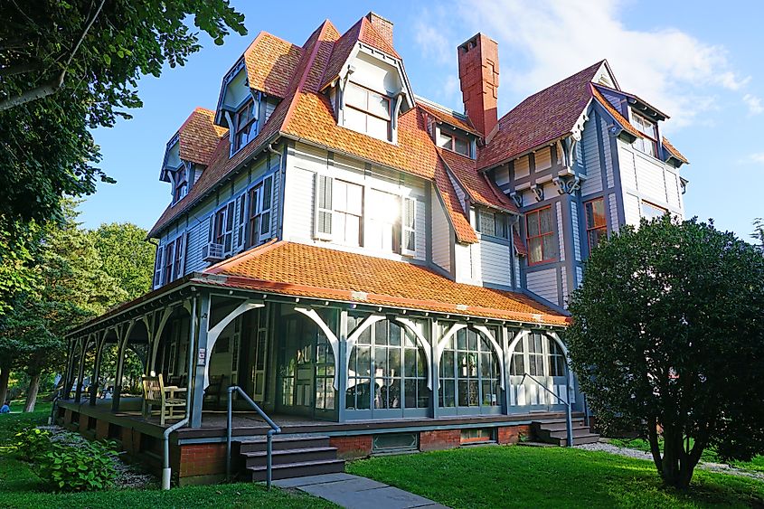 The Emlen Physick Estate in Cape May, New Jersey.
