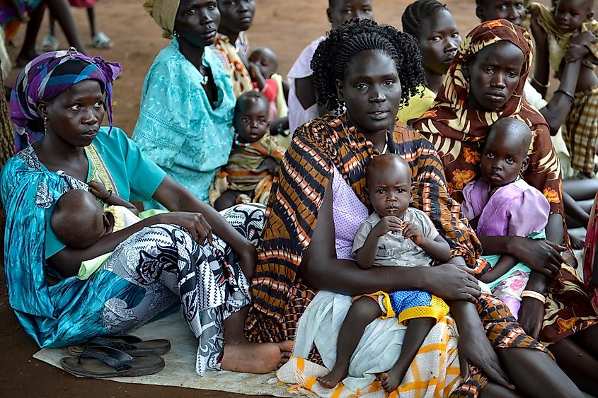 south sudan women