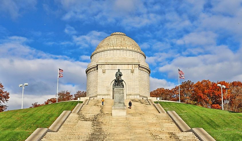 The William McKinley National Memorial for the 25th President of the United States in Canton Ohio.