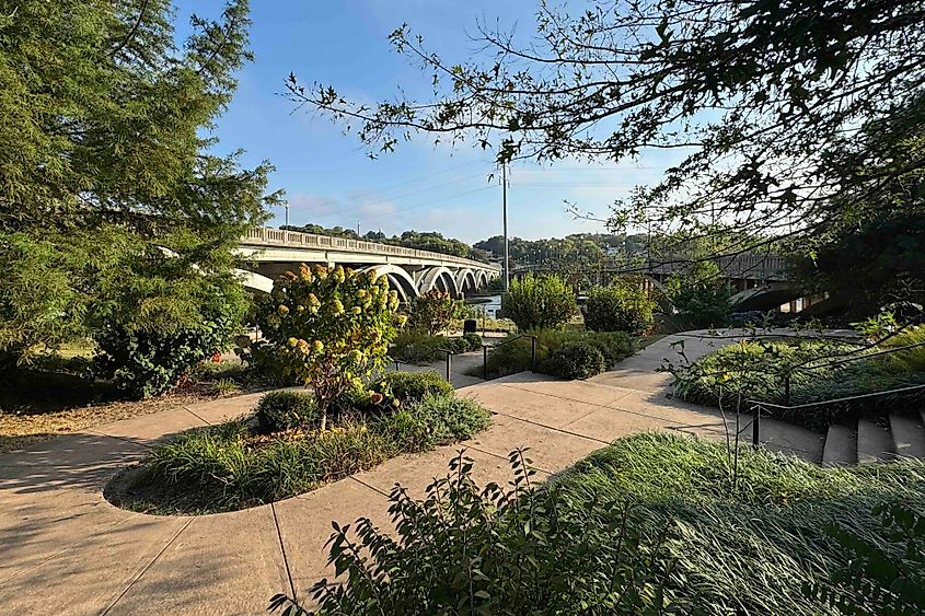 Danville's Riverfront Trail  Image credit Bryan Dearsley