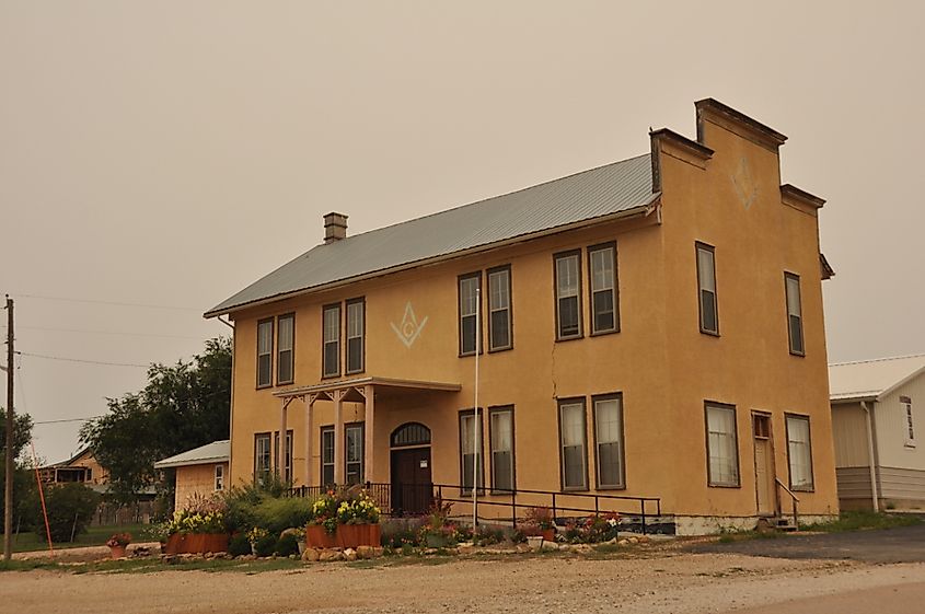 Masonic Lodge, Hermosa, South Dakota.
